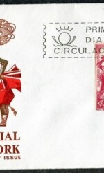 11-11-c53 Baile Español, Taniec hiszpański, Wystawa Światowa w Nowym Jorku, Feria Mundial de Nueva York 1964-1965, obieg 23 IV 1964