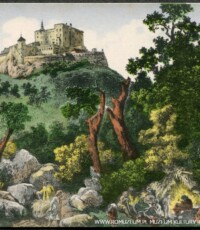 Rodzina wędrownego kowala, Zamek Buchlow, Hrad Buchlow, Naklad M. Melichárek, Velehrad, bez obiegu, circa 1915