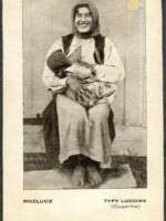 20-fw165 Rozłucz, typy ludowe Cyganka, fot. i nakład własny J. Weiss, Lwów, bez obiegu, circa 1920