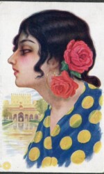 21-21-sw104 Granadina. N. 79. R. Mir, edit. Andres Mir s c Barcelona, bez obiegu, circa 1930