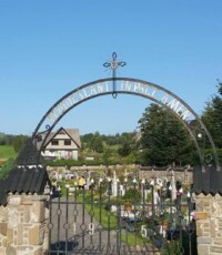 Cmentarz w Jurgowie Brama wykonana przez Gila zdj Andrzej Gil